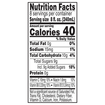 V8 Splash Watermelon Cherry Juice Beverage 64 fl oz