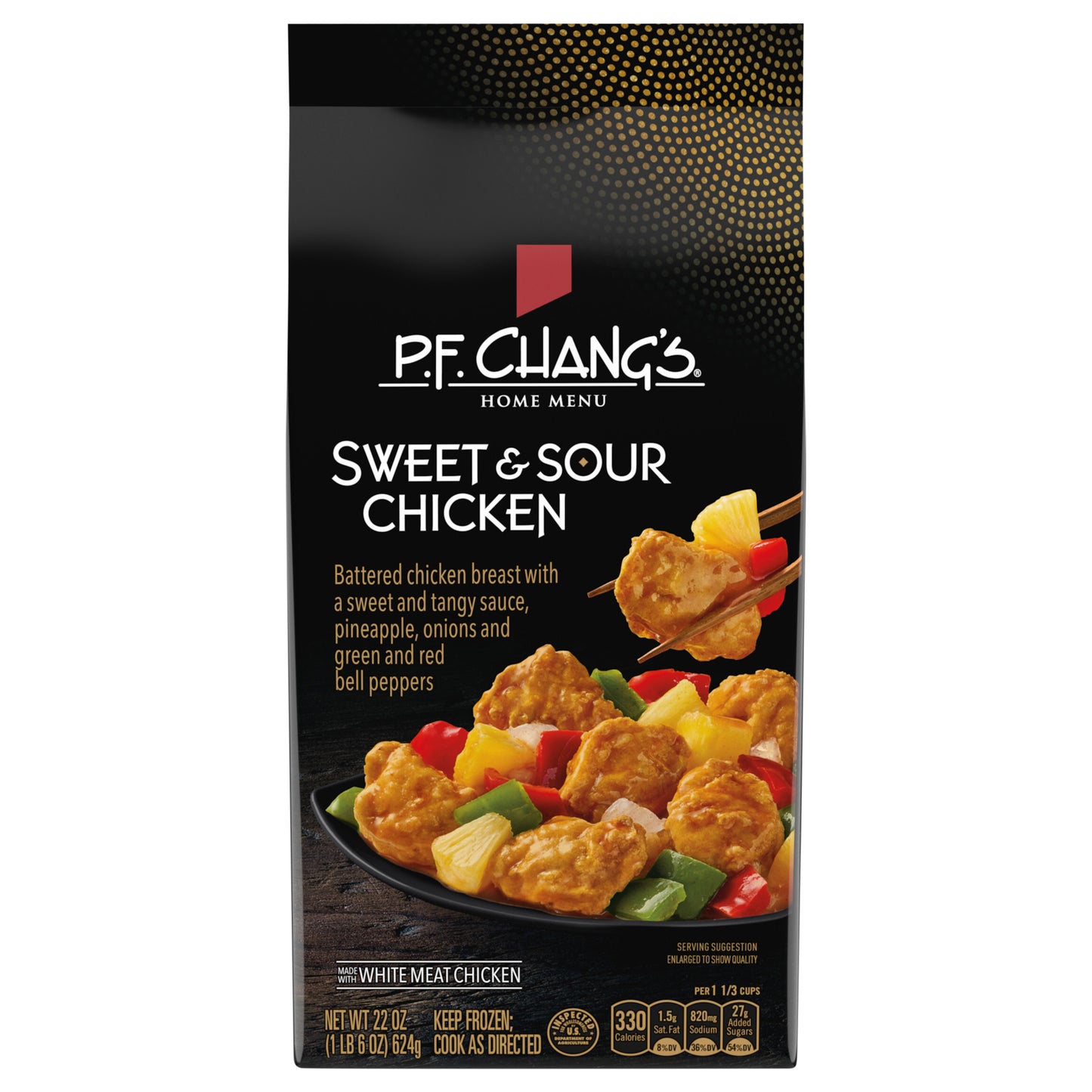 P.F. Chang's Home Menu Sweet and Sour Chicken Skillet Meal, Frozen Dinner, 22 oz.