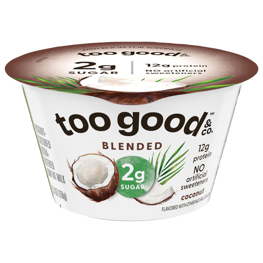 Too Good & Co. Blended Coconut Yogurt-Cultured Ultra-Filtered Low Fat Milk Product Cup