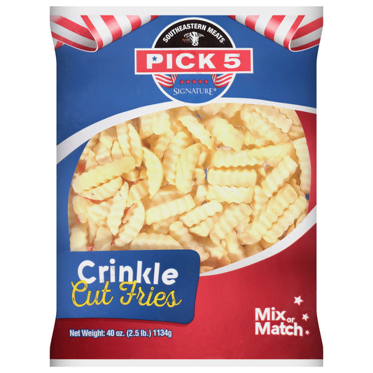 Pick 5 Signature Crinkle Cut Fries 40 oz