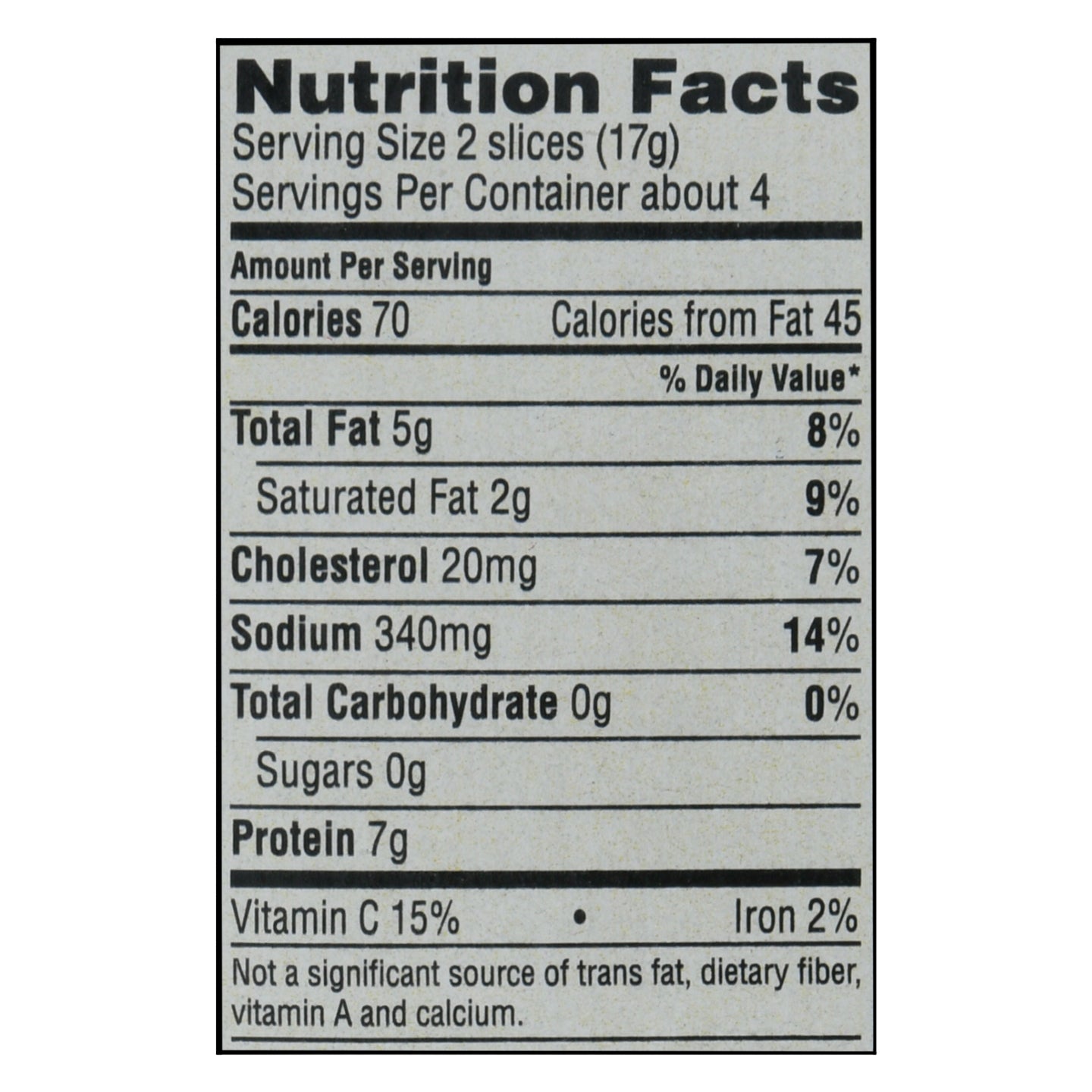 Oscar Mayer Thick Cut Fully Cooked Bacon 2.52 oz