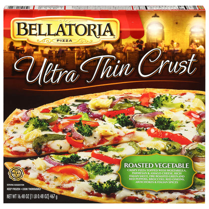 Bellatoria Ultra Thin Crust Roasted Vegetable Pizza 19.41 oz