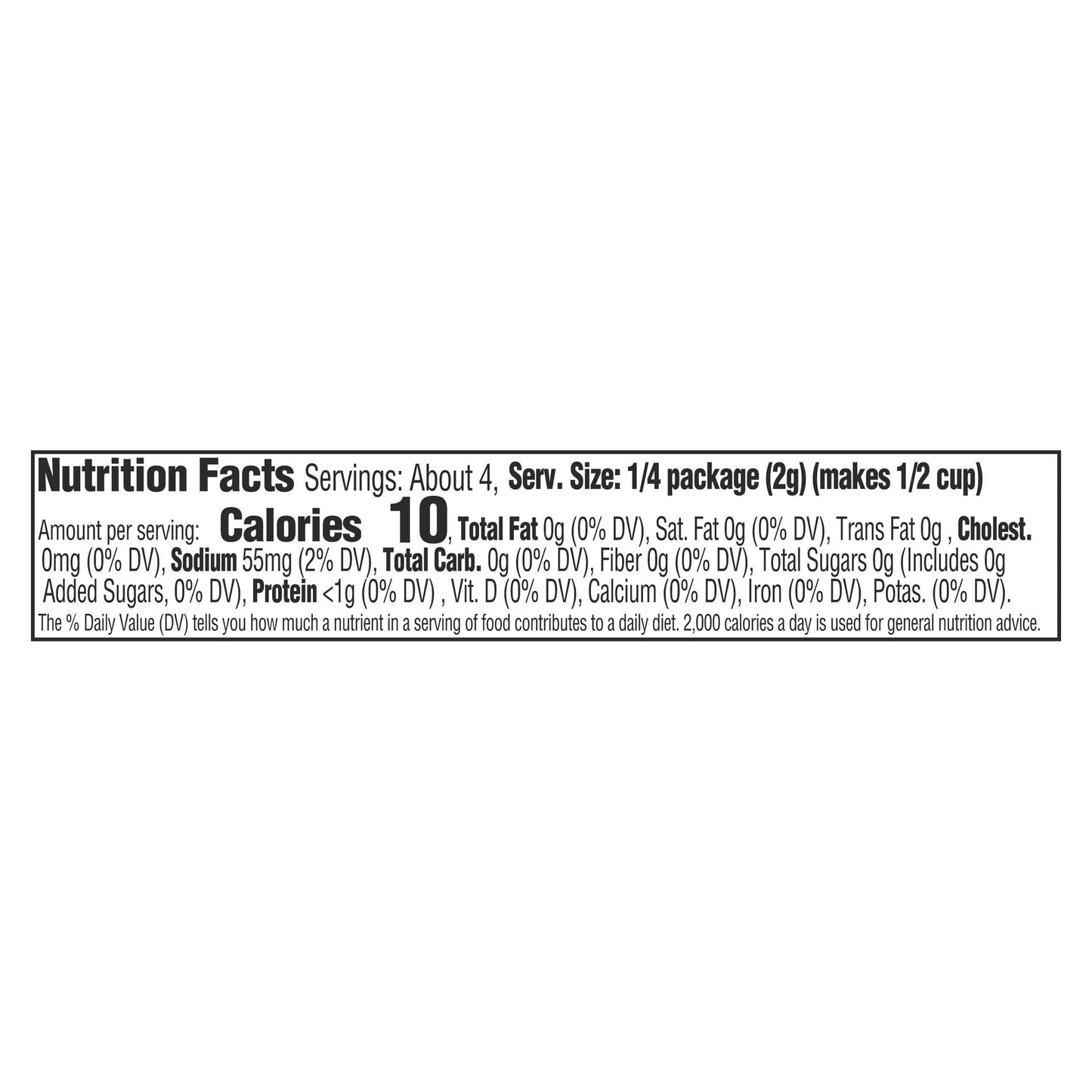 Jell-O Black Cherry Sugar Free Gelatin Dessert Mix, 0.3 oz Box