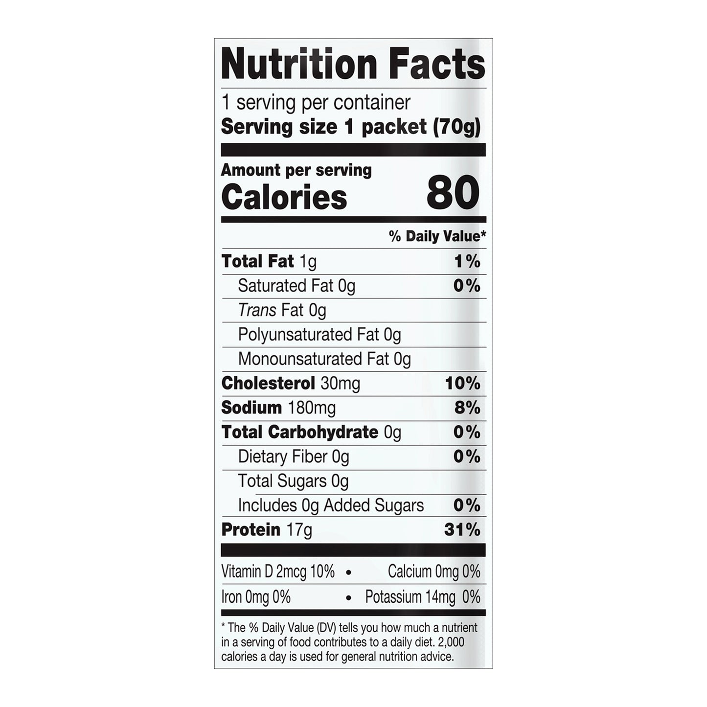 Chicken of the Sea Wild Caught Albacore Tuna in Spring Water Packet 2.5 oz