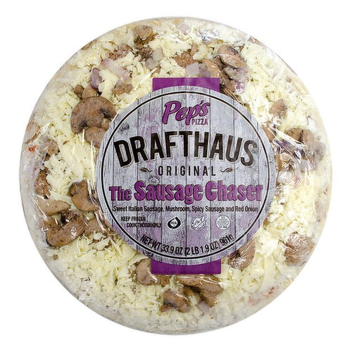Pep's Pizza Brewhaus Drafthaus Original The Sausage Chaser