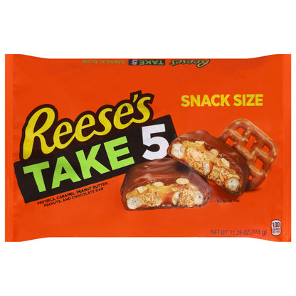 Reese's Take 5 Snack Size Candy Bar 11.25 oz