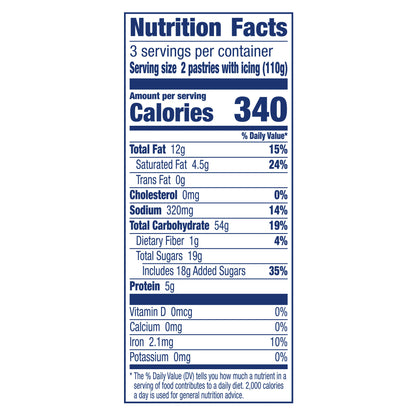 Pillsbury Toaster Strudel Pastries, Raspberry, 6 ct, 11.7 oz