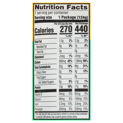 No Yolks Roasted Garlic Chicken Flavored Pasta & Sauce Mix 4.4 oz