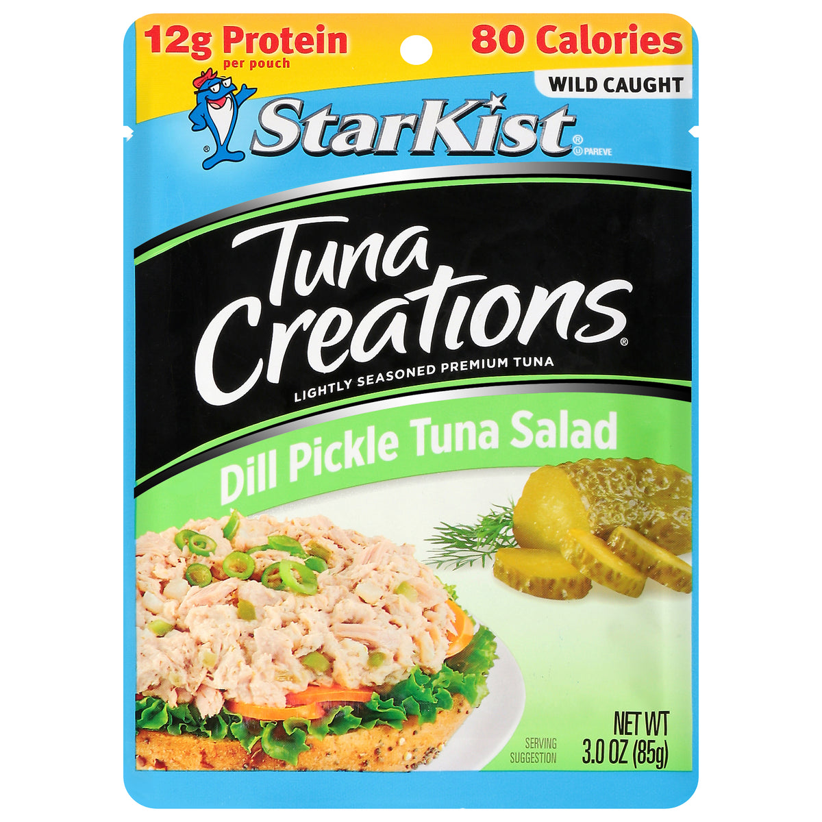 StarKist Tuna Creations Wild Caught Dill Pickle Tuna Salad 3.0 oz