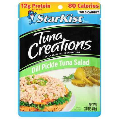 StarKist Tuna Creations Wild Caught Dill Pickle Tuna Salad 3.0 oz