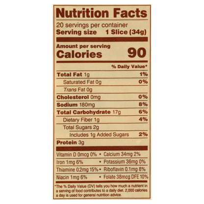 Village Hearth Cottage White Bread 24 oz