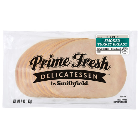 Prime Fresh Smoked Turkey Breast 7 oz