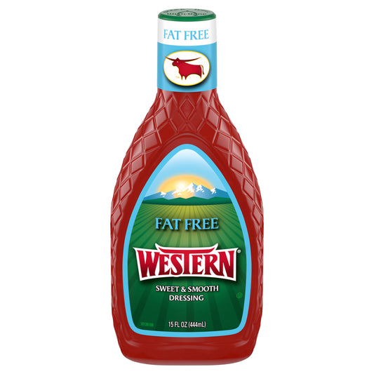 Western Sweet and Smooth French Fat Free Salad Dressing, 15 fl. oz.