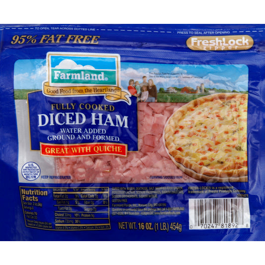 Farmland FARMLAND HAM DICE 16 OZ