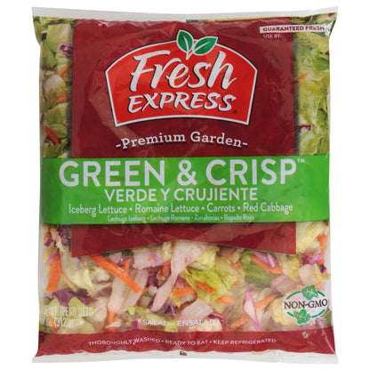 Fresh Express Green & Crisp Premium Garden Salad 11 oz