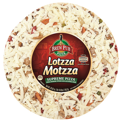 Brew Pub Pizza Lotzza Motzza Supreme Pizza 26.82 oz