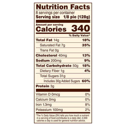 Marie Callender's Frozen Pie Dessert, Pumpkin, 36 Ounce