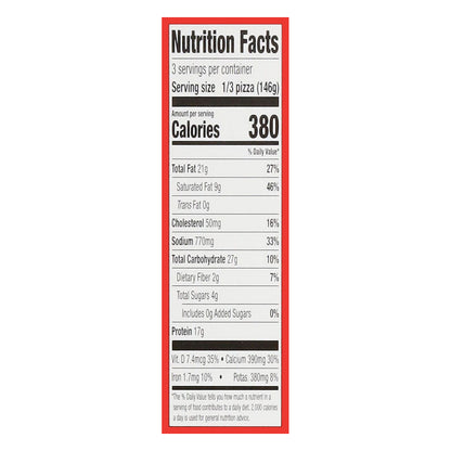 Bellatoria Ultra Thin Crust Ultimate Pepperoni Pizza 15.41 oz