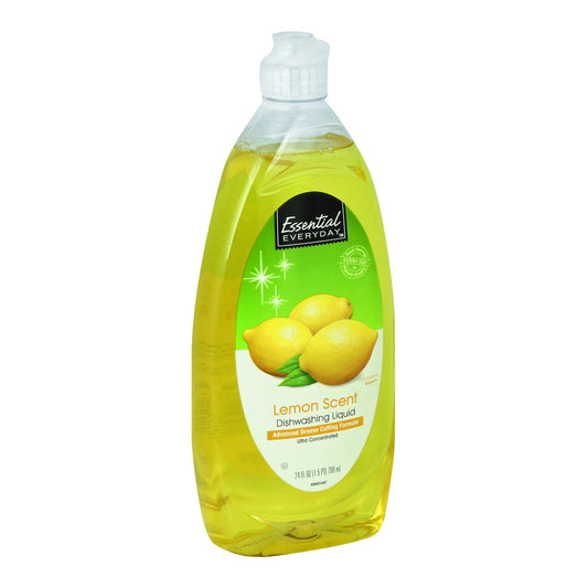 Essential Everyday Lemon Scent Dishwashing Liquid