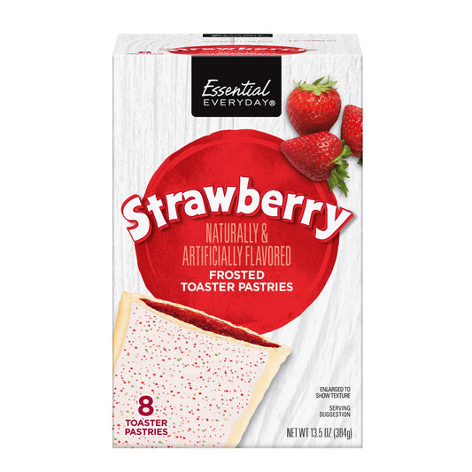 Essential Everyday Strawberry Frosted Toaster Pastries