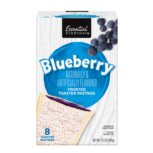 Essential Everyday Blueberry Frosted Toaster Pastries