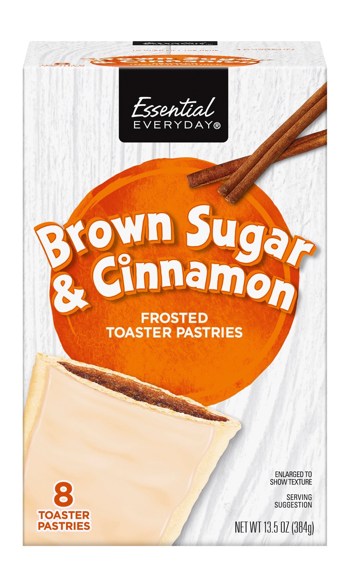 Essential Everyday Brown Sugar & Cinnamon Frosted Toaster Pastries