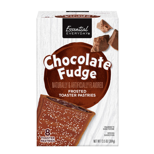 Essential Everyday Chocolate Fudge Frosted Toaster Pastries