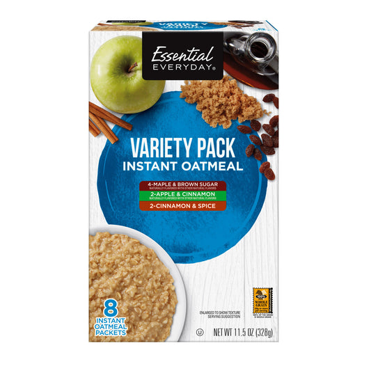 Essential Everyday Variety Pack Instant Oatmeal