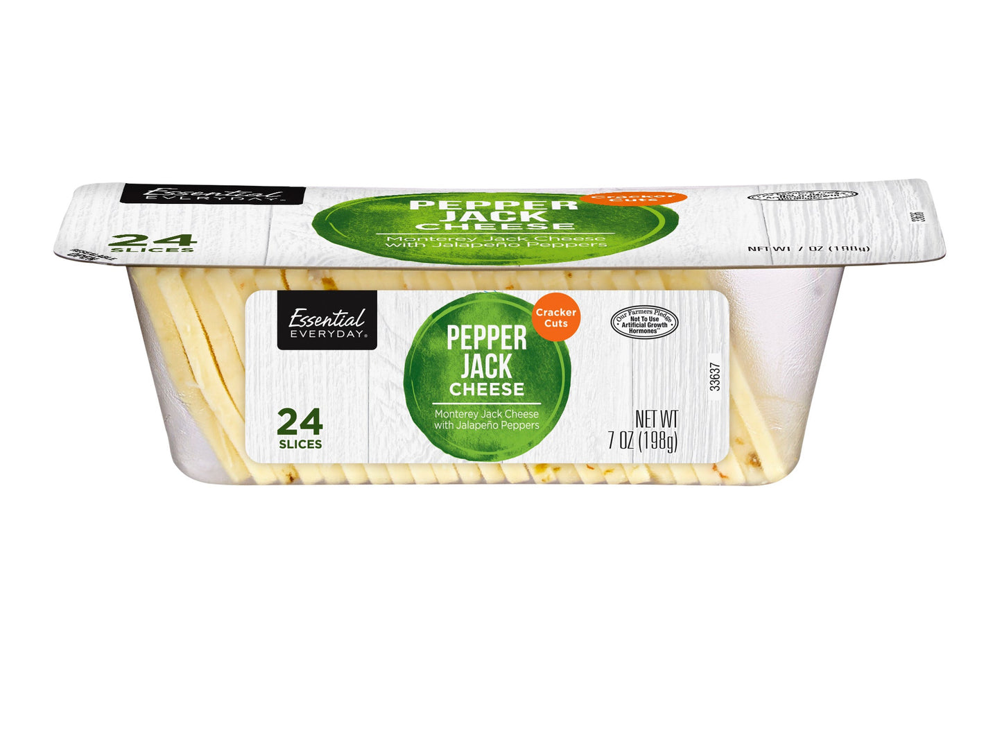 Essential Everyday Pepper Jack Cheese - 24slices