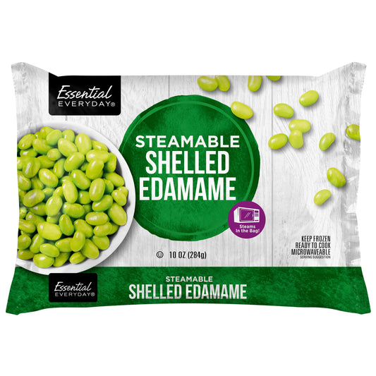 Essential Everyday Steamable Shelled Edamame