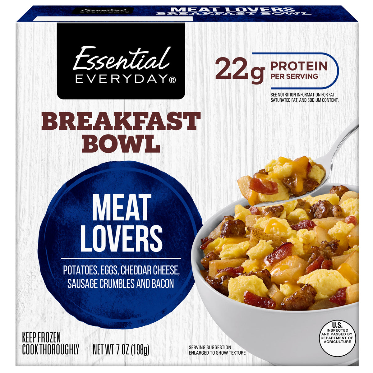 Essential Everyday Breakfast Bowl Meat Lovers