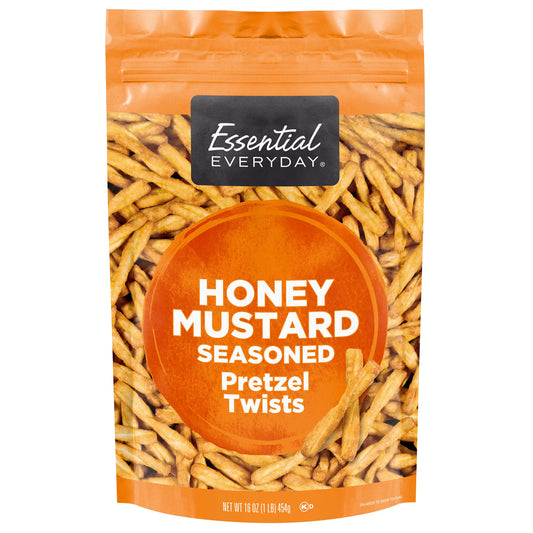 Essential Everyday Honey Mustard Seasoned Pretzel Twists
