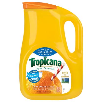 Tropicana Pure Premium 100% Orange Juice No Pulp 89 Fl Oz