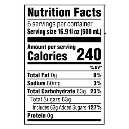 Mtn Dew Soda Pitch Black 16.9 Fl Oz, 6 Count, (Pack of 4)