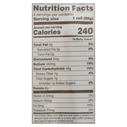 La Brea Bakery Ciabatta Rolls 4 - 3 oz