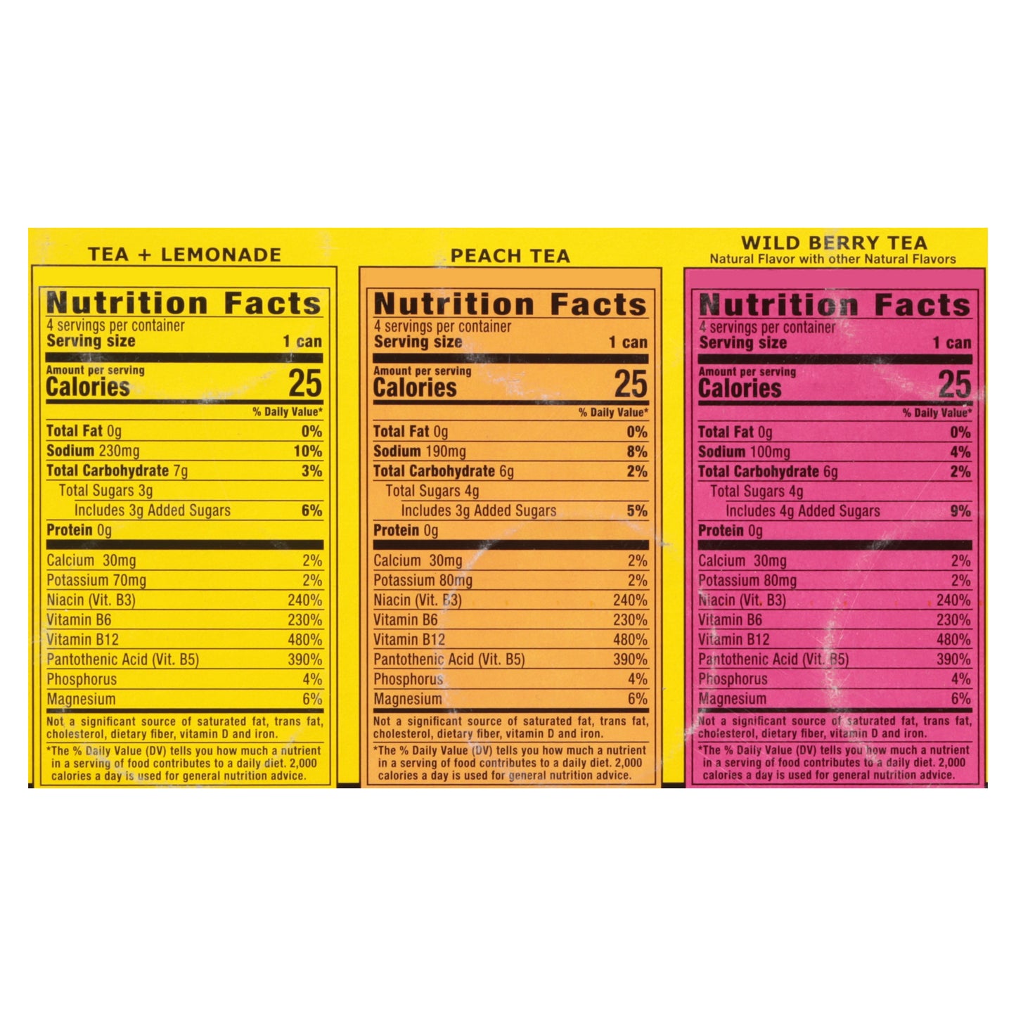 Monster Rehab Tea+Lemonade/Peach Tea/Wild Berry Tea Energy Drink Variety Pack 12 - 15.5 fl oz Cans