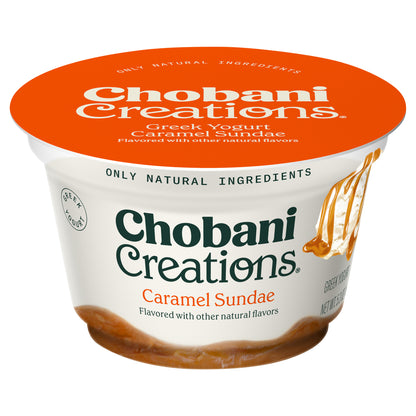 Chobani Creations Greek Caramel Sundae Yogurt 5.3 oz