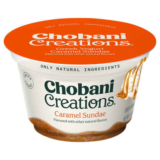 Chobani Creations Greek Caramel Sundae Yogurt 5.3 oz