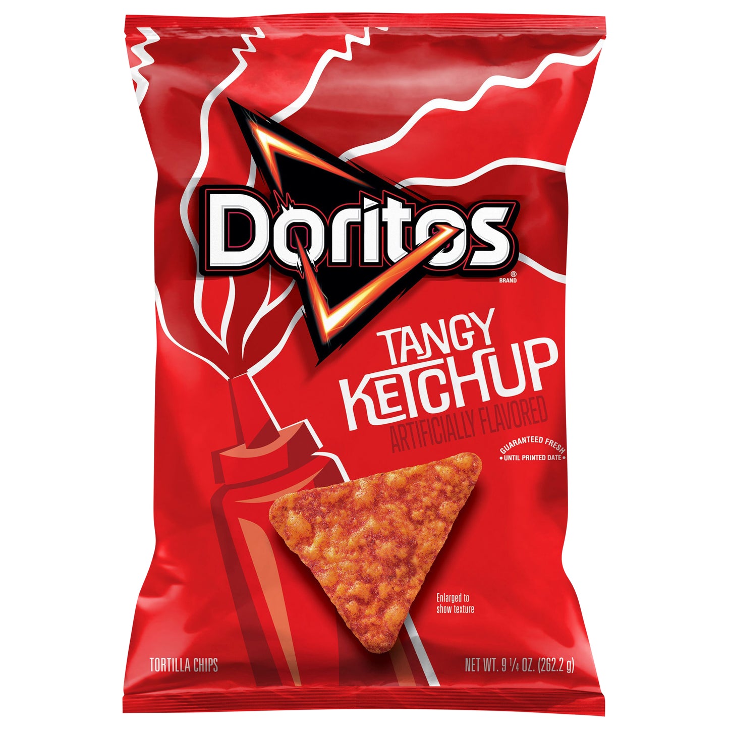 Doritos Tortilla Chips Tangy Ketchup 9 1/4 Oz