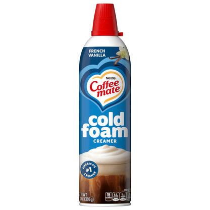 Coffee mate® French Vanilla Cold Foam Creamer, 14 oz Can