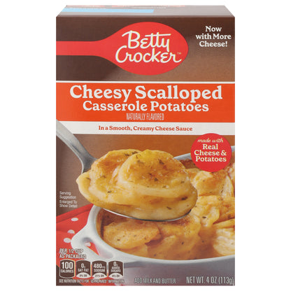 Betty Crocker Cheesy Scalloped Casserole Potatoes 4 oz