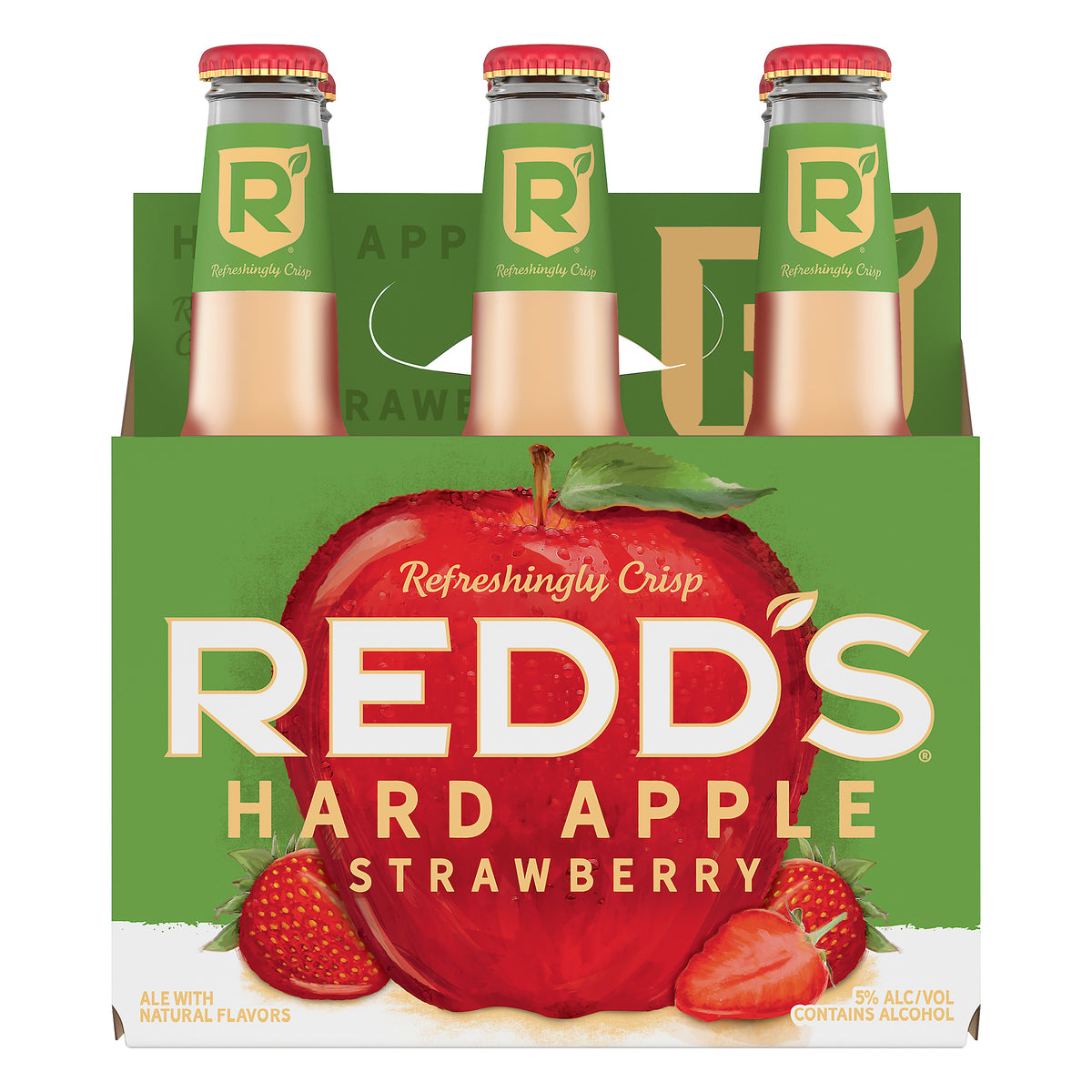 Redds Strawberry Hard Apple Ale 6 ea