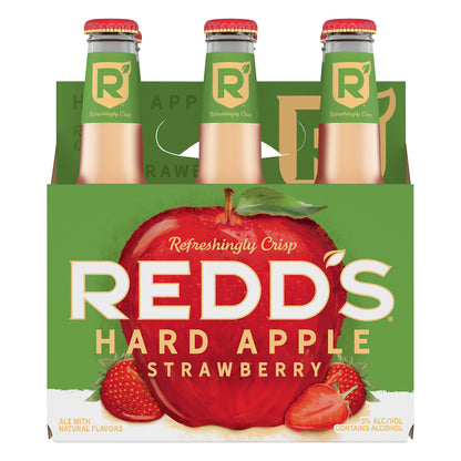Redds Strawberry Hard Apple Ale 6 ea