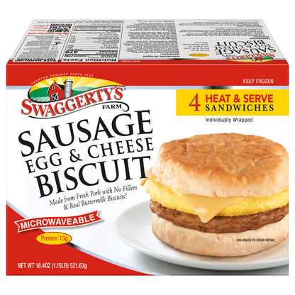 Sausage Egg & Cheese Biscuit