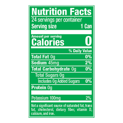7UP Zero Sugar Lemon Lime Soda, 12 fl oz cans, 24 pack