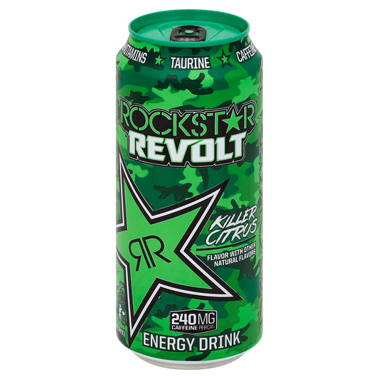 Rockstar Energy Drink 16 oz - Revolt