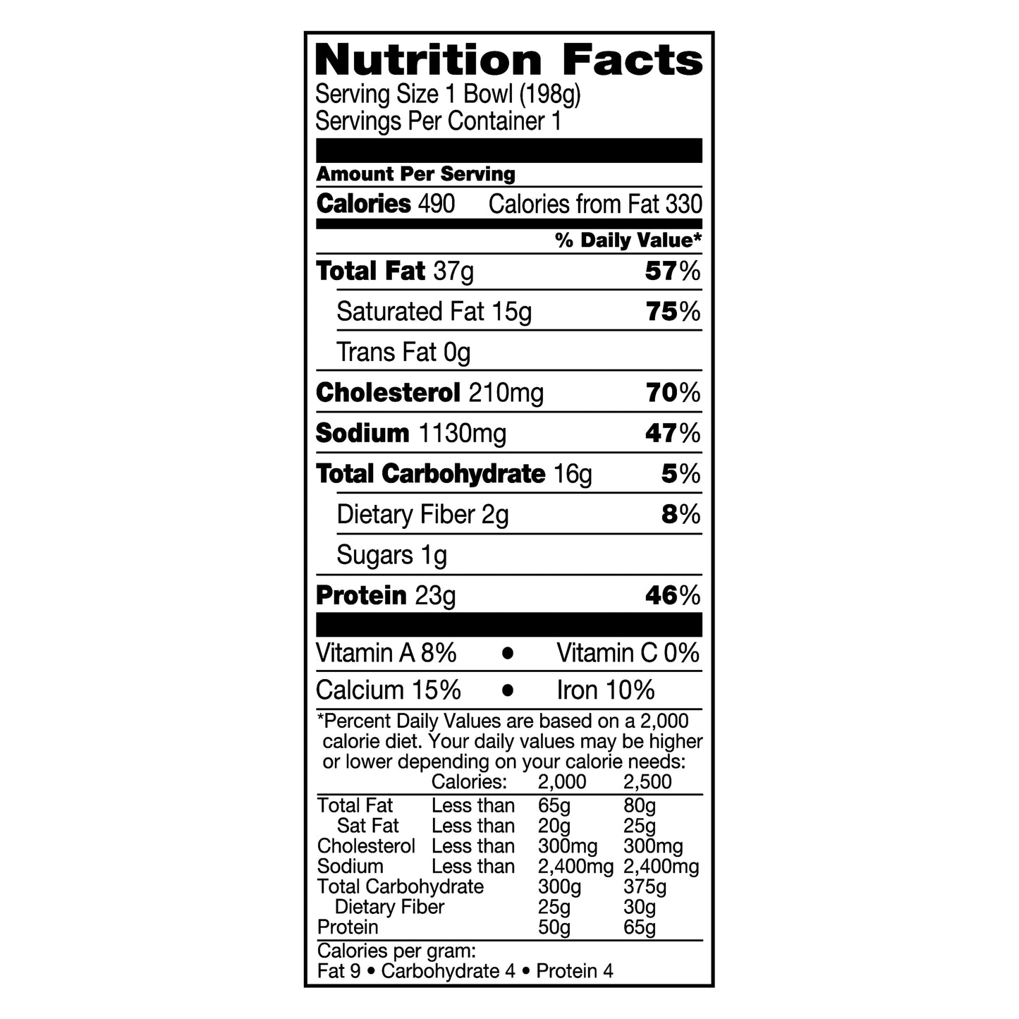 Jimmy Dean Breakfast Bowl Meat Lovers, Frozen, 7 oz Bowl