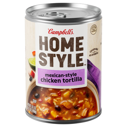 Campbell's® Homestyle Mexican-Style Chicken Tortilla Soup, 16.1 OZ Can