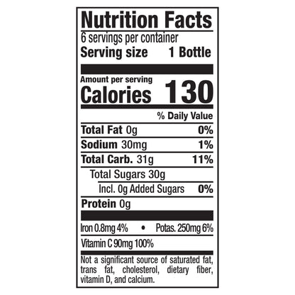 Mott's 100% Apple White Grape Juice, 8 fl oz bottles, 6 pack