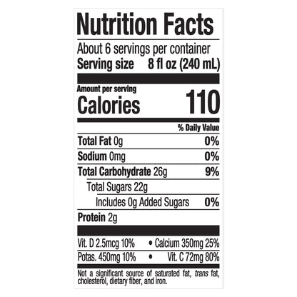 Tropicana Pure Premium Original No Pulp 100% Orange Juice With Calcium, 46 Fl Oz Bottle